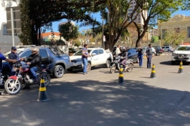 Secretaria de Segurança realiza ação preventiva para segurança de motociclistas contra uso de cerol