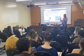 Profissionais da Saúde participam de capacitação com especialista