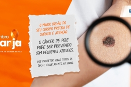 Dezembro Laranja — O sol não tira férias. E o câncer de pele também não.
