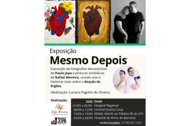 Exposição de Arte incentiva cultura da doação de órgãos em Bebedouro